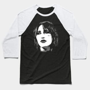 rhea ripley  black and white art Baseball T-Shirt